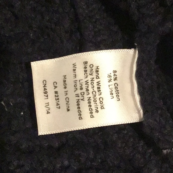 Talbots Sweater Poncho - Picture 6 of 9